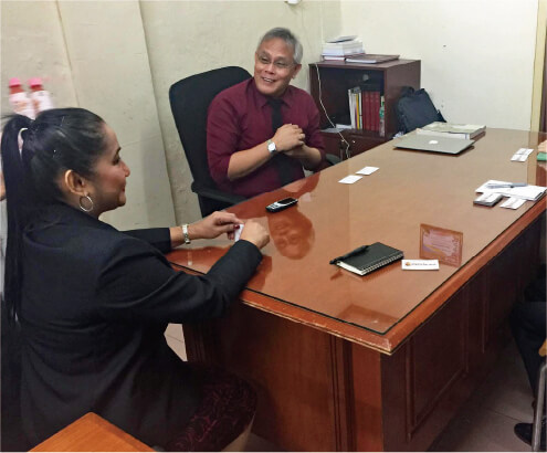 2019年 パーペチュアル・ヘルプ大学への大学訪問について